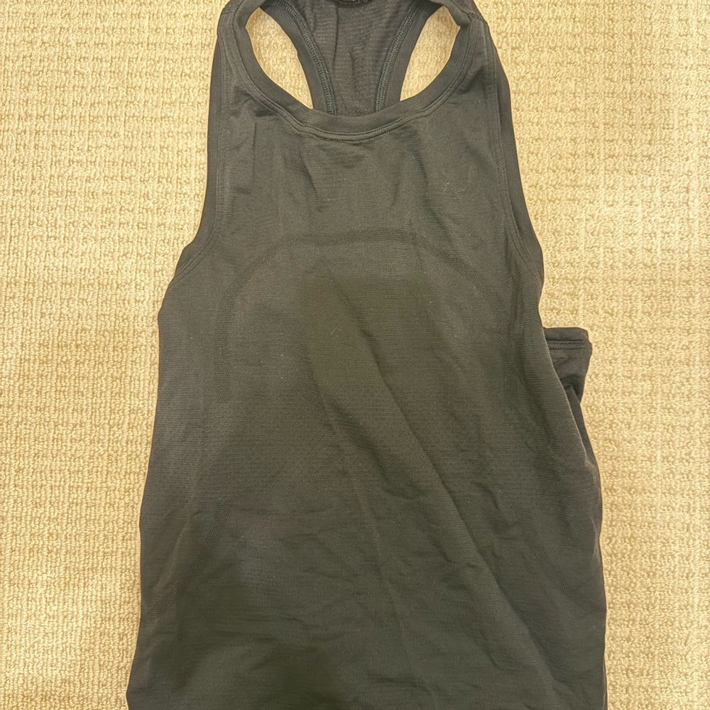 lululemon Swiftly Tech Black Racerback Tank Top